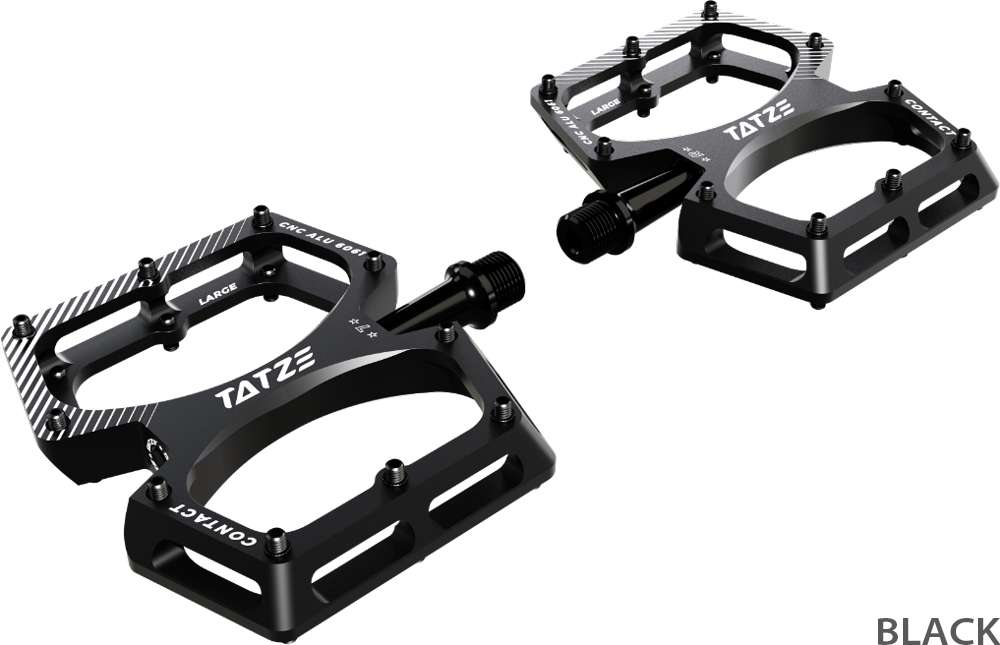 Tatze contact CNC pédales de plate-forme vtt grandes