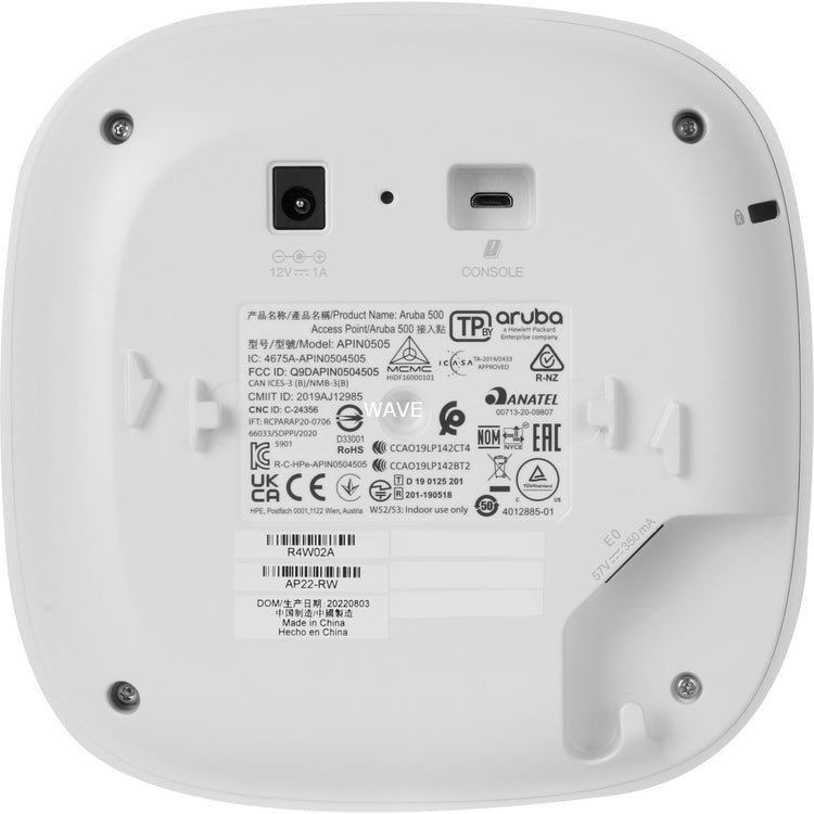 Hewlett Packard Enterprise Instant sur AP22 (RW)