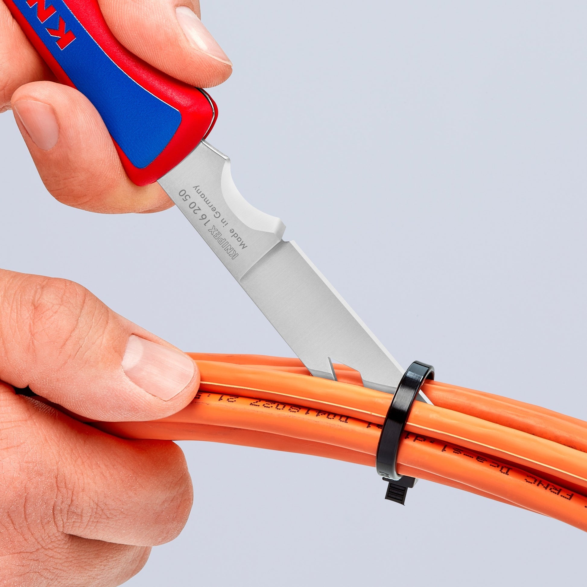Couteau de poche électricien Knipex 16 20 50 SB