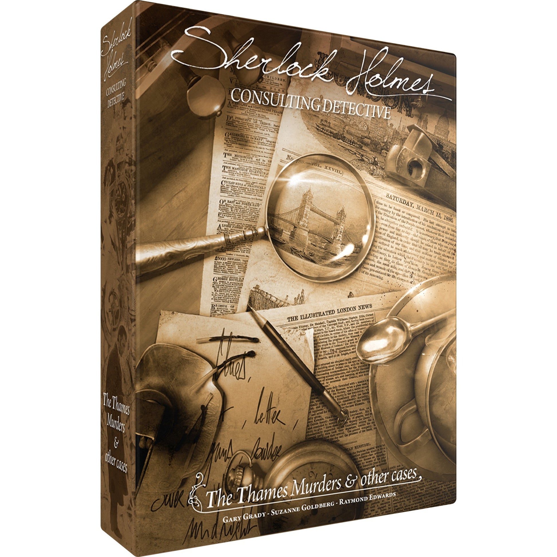 ASMODEE SHERLOCK HOLMES CONSULTANT DÉTECTION: La Tamise M