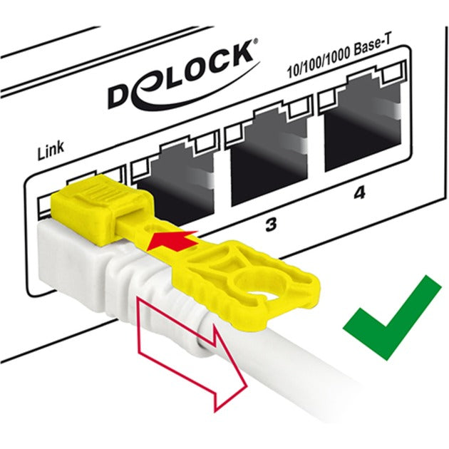 Dellock Patch Cable RJ-45 sécurisé avec Cat.6a