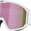 Bliz rave brown w pink multi - masque de ski