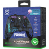 Manette Powera Advantage avec câble pour Xbox Series X|s - Fortnite : Victory Royale (bleu foncé, Xbox Series X|s, Xbox One, PC)