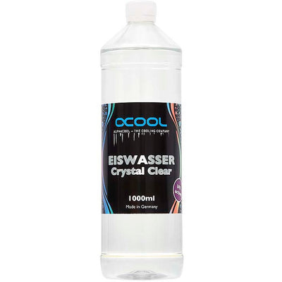 Alphacool eiswasser Crystal Clear Liquide de refroidissement actif UV (transparent, 1000 ml)