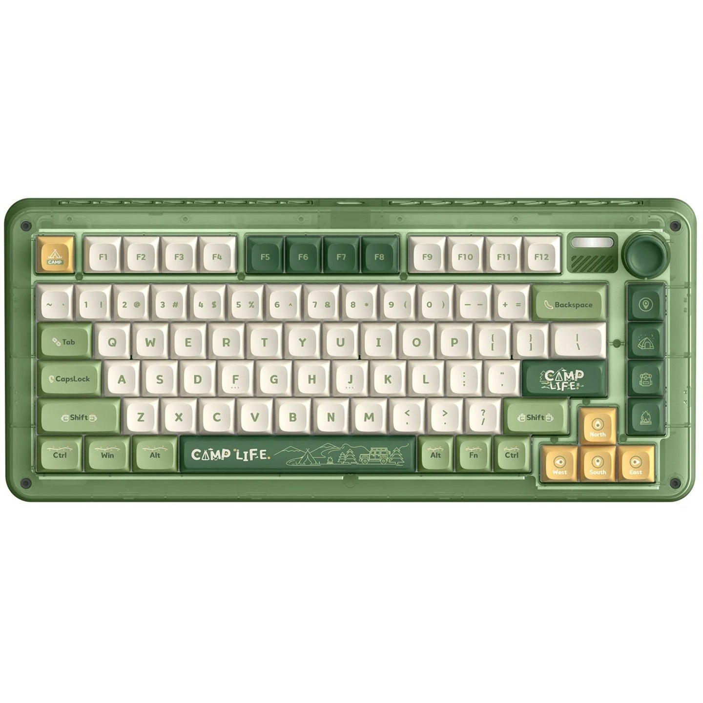 IQUnix ZX75 Camping Wireless Mechanical Clavier