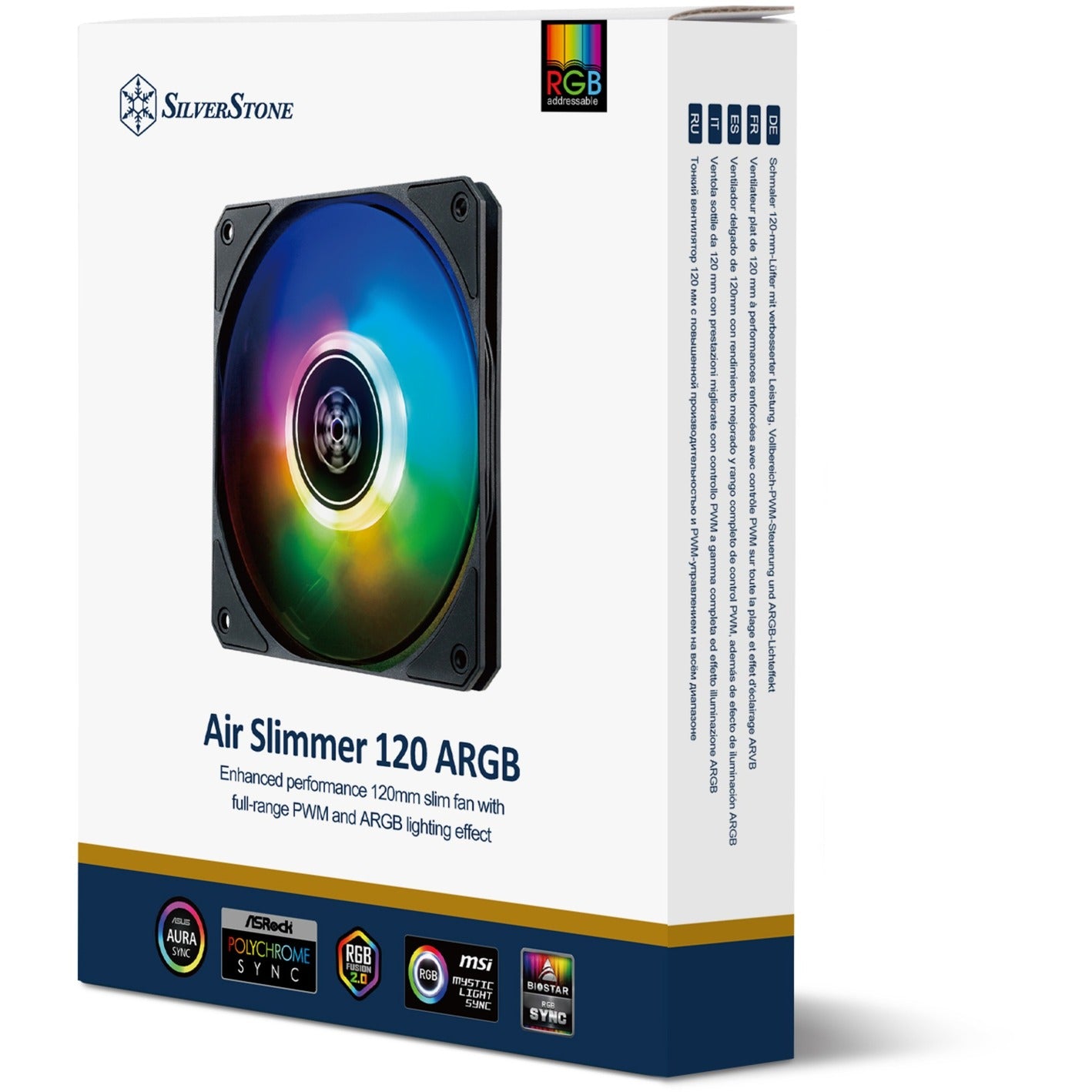 Silverstone Air Smarter 120 Argb