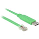 Dellock USB-A 2.0 mâle> 1x série RS-232 RJ45 mâle