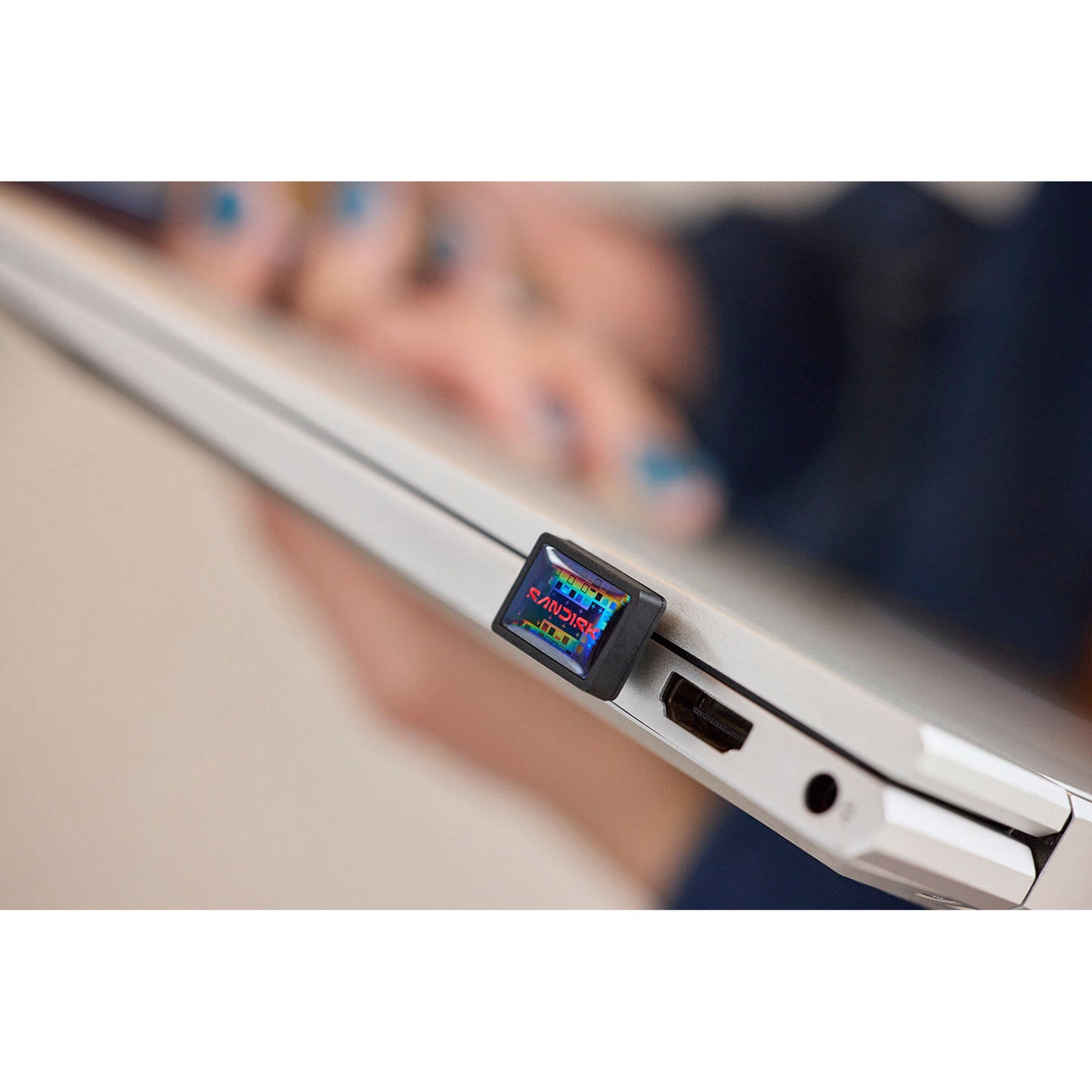 Clé USB Sandisk Extreme Fit USB-C 128 Go clé USB (noir, USB-C 3.2 (5 Gbit/s))