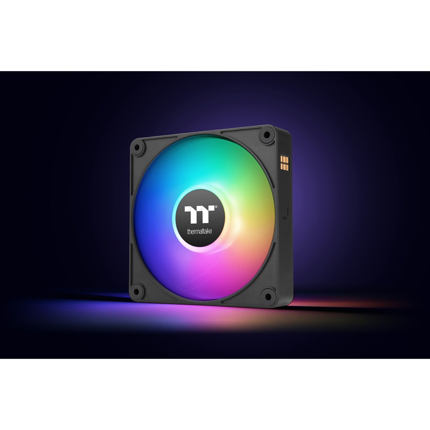 Thermaltake CT120 EX Reverse Arbb Sync PC Ventilateur de refroidissement (3-Fan Pack) Ventilateurs de boîtier (Noir, 3 pièces, 120 x 120 x 25 mm, PWM)