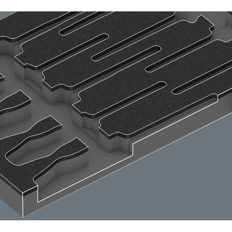 Insert moussant wera 9711 avec tournevis VDE