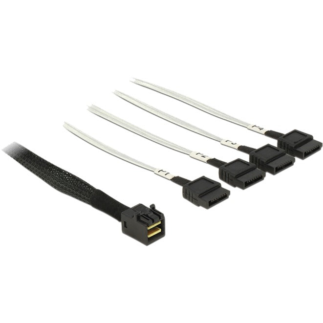 Dellock Cable Mini Sas HD SFF-8643> 4 X SATA 7 broches, 0,5 m