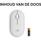 Souris sans fil logitech 910-007013 blanche