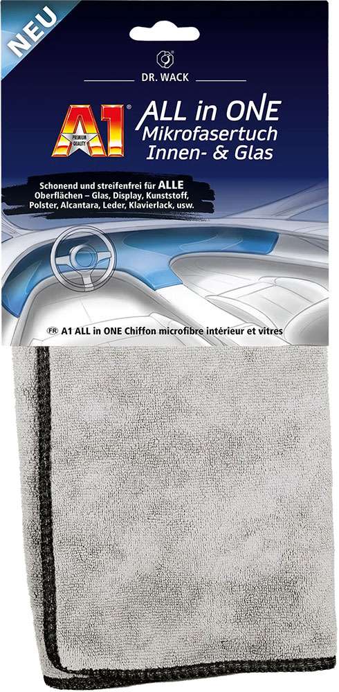 Dr. Wack a1 chiffon en microfibre tout-en-un