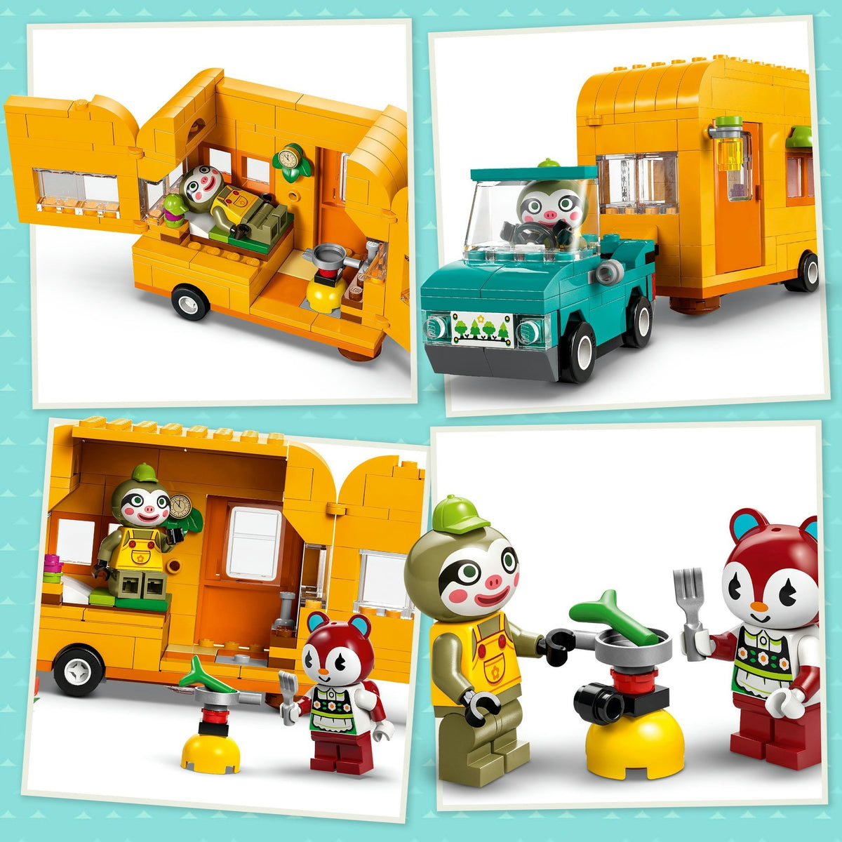 Lego Lego Animal Crossing 77054 Leifs Caravan et Tuinwinkel