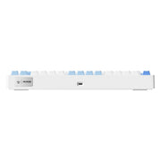Clavier de jeu mécanique à structure de joint tri-mode Mchose G75 Pro (bleu, disposition américaine, KTT Cabbage Tofu V2, 75 %, RVB, échange à chaud, PBT Double-Shot, Bluetooth USB-C 2,4 GHz) - afbeelding 6