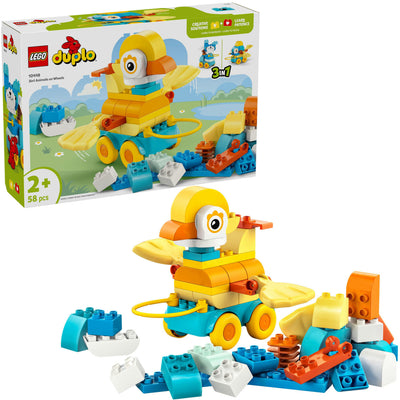 LEGO 10448 Duplo Town 3-en-1 Animaux sur roues