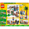 Ensemble d'extension Lego Super Mario : jouet de construction en chariot de mine de Diddy Kong (71425)