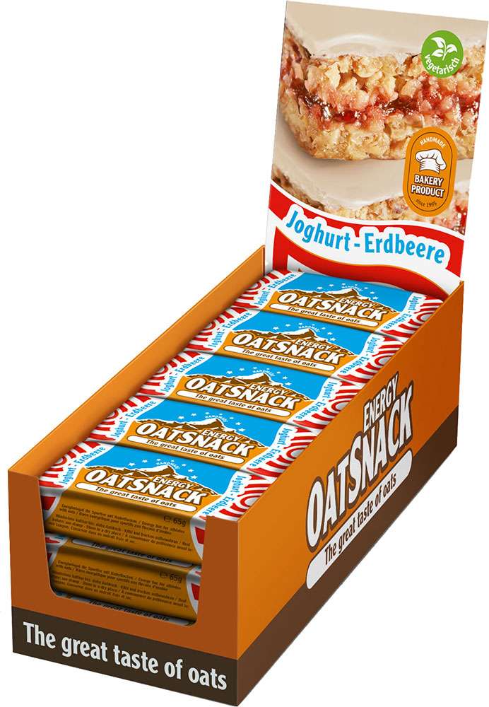 Boîte de barre énergétique Oatsnack 15s