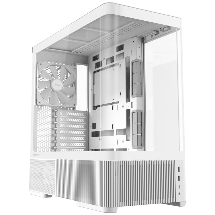 Boîtier tour midi Antec C6 Curve Air (blanc | 2x USB-A | 1x USB-C | verre trempé)