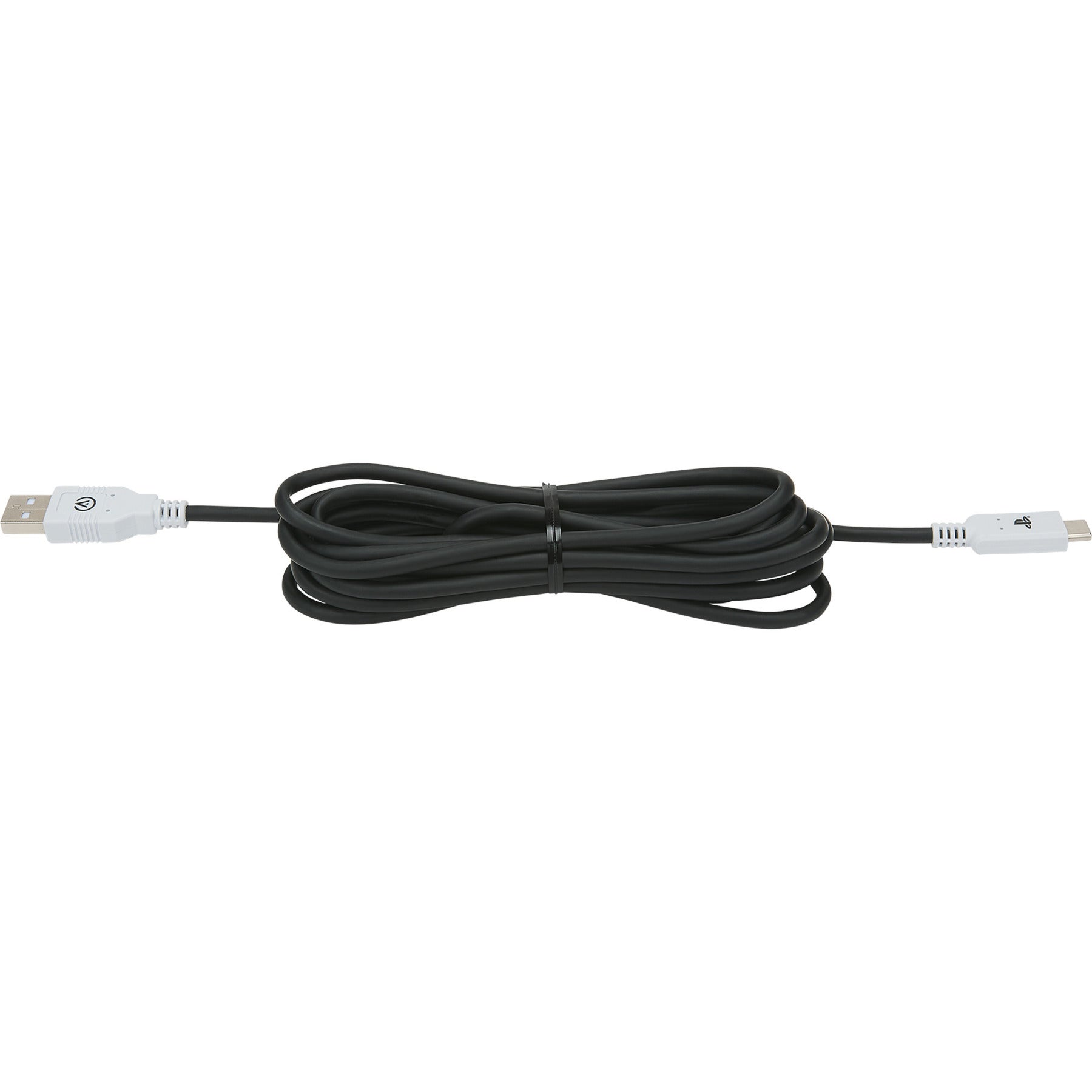 Câble Powera USB-C pour Playstation 5 (noir et blanc, 3 mètres)