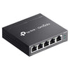 Commutateur tp-link omada es205gp (noir, 4x poe+)