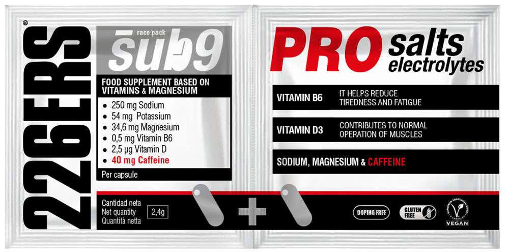 226ers sub9 pro sels électrolytes 2 capsules