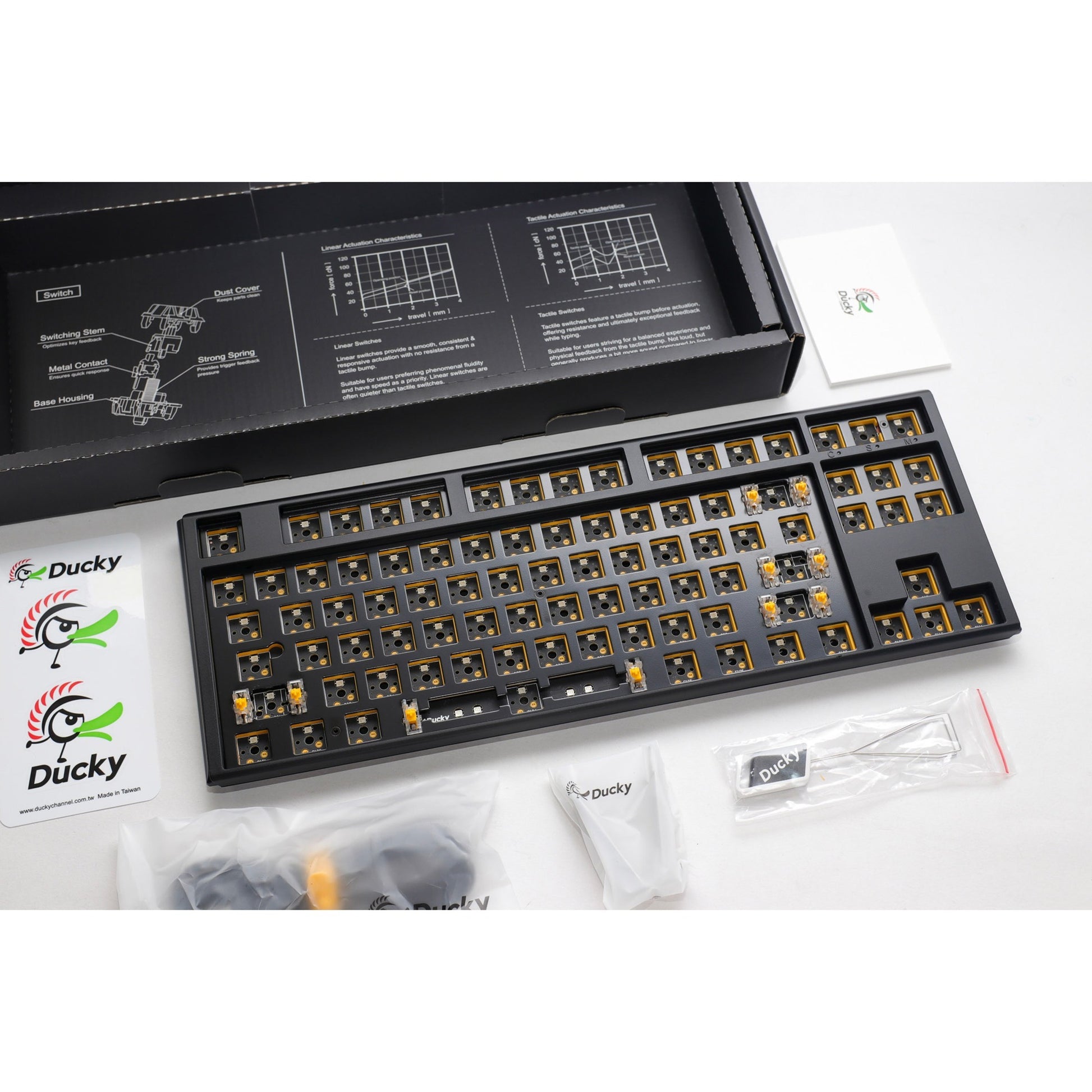 Ducky One 3 TKL ANSI layout Barebone