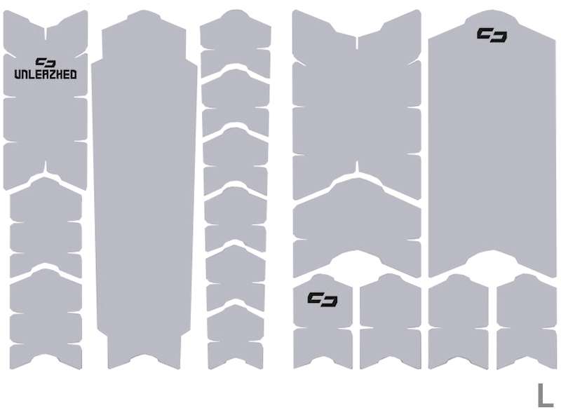 Feuille de protection du cadre e-frame Unleazhed anti-rayures pour vélo électrique