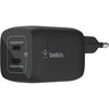 Belkin Boostcharge Pro 2-POORT USB-C GAn Mur Wall avec P