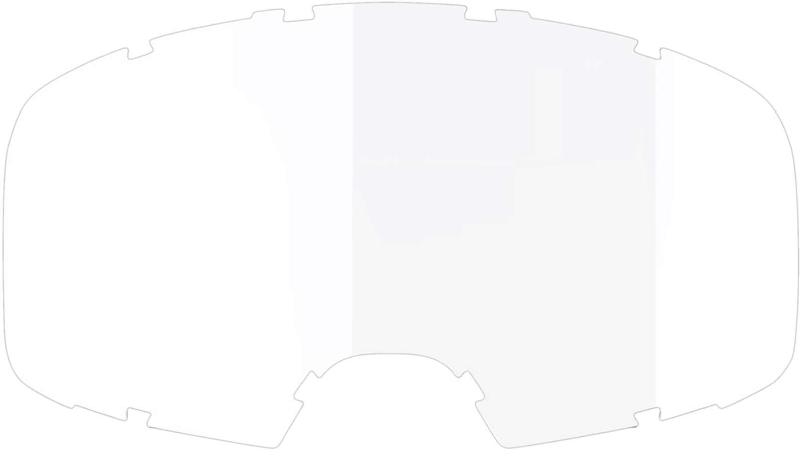 Ixs clear single lens (anti-buée) - masque