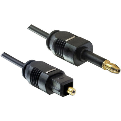 Dellock Toslink mâle -> toslink mini 3,5 mm, 2m