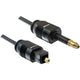 Dellock Toslink mâle -> toslink mini 3,5 mm, 2m