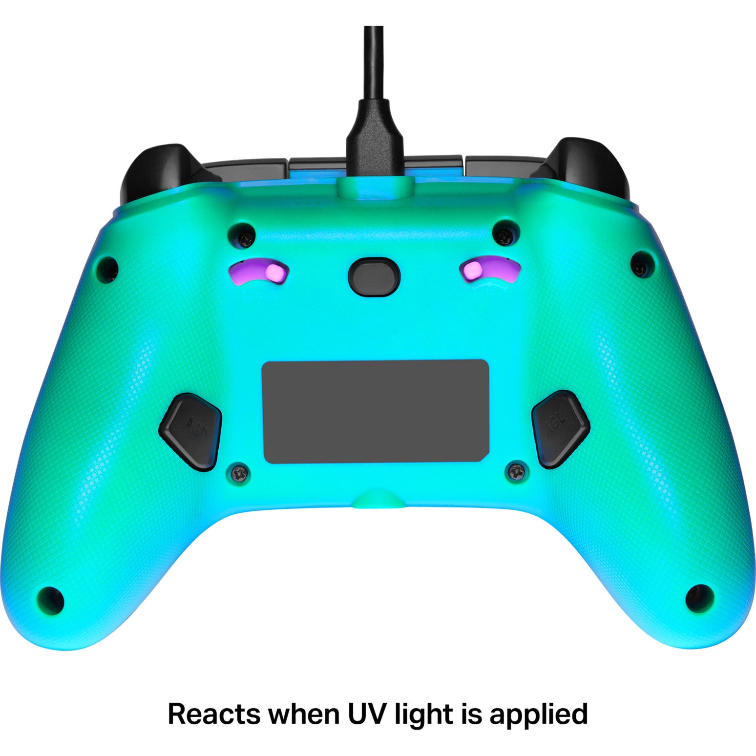 Manette Powera Advantage avec câble pour Xbox Series X|s - Fortnite : Glow (vert néon, Xbox Series X|s, Xbox One, PC)