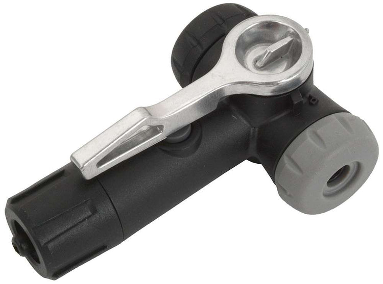 Tête de pompe Katana à double valve avec levier de déverrouillage