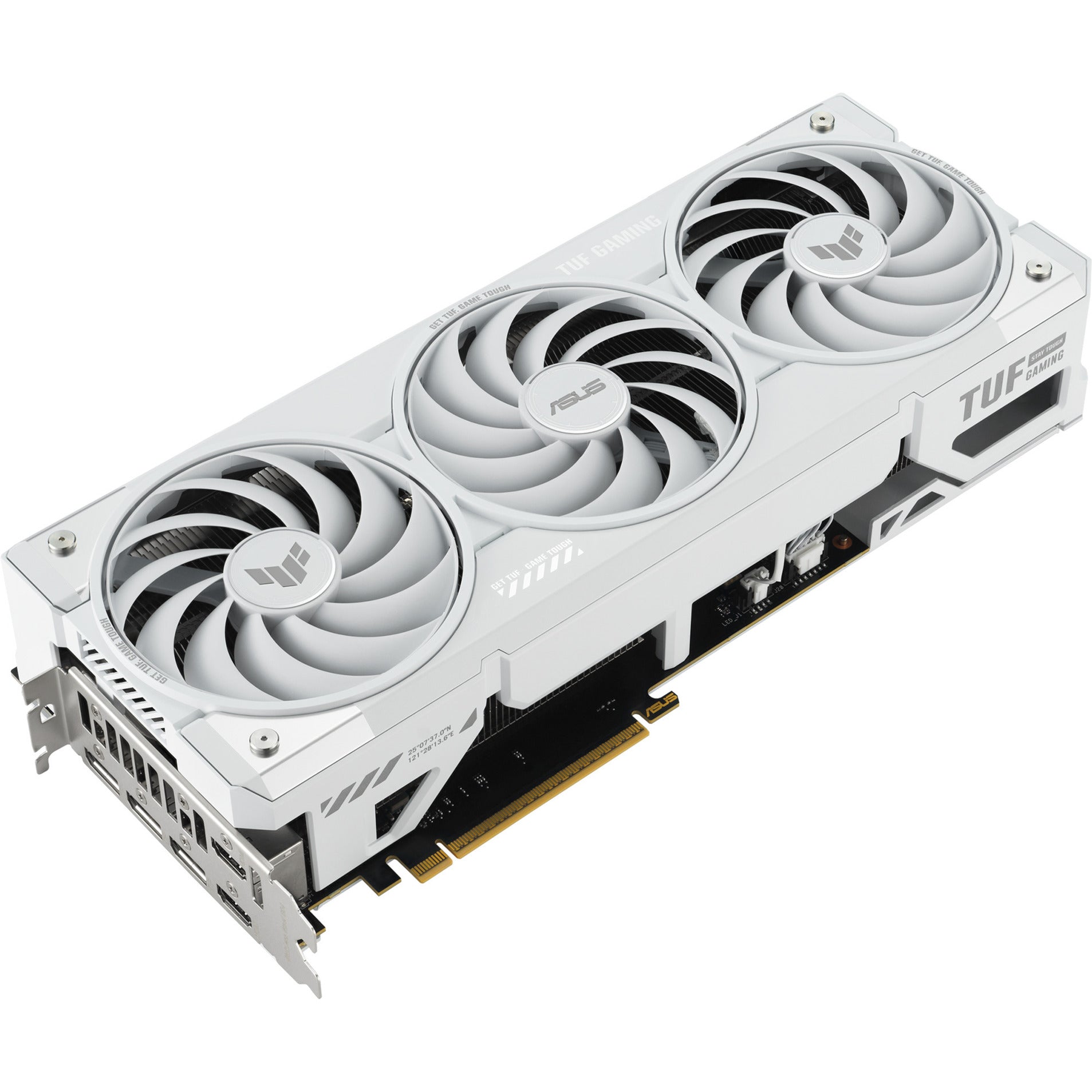 Carte graphique Asus tuf gaming geforce rtx 5070 ti oc blanche (blanc, 3x display port, 2x hdmi, dlss 4)