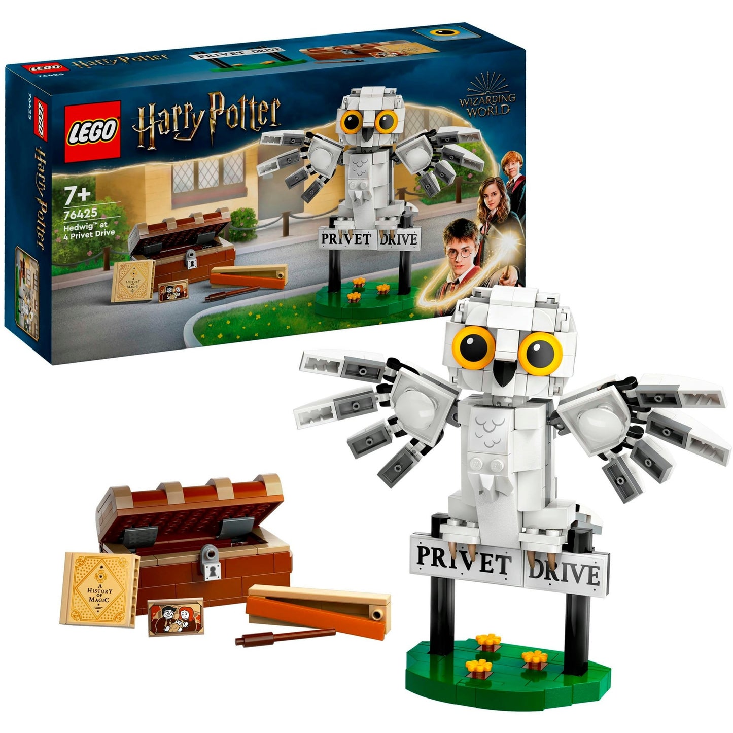 LEGO 76425 Harry Potter Hedwig à Ligusterlaan 4