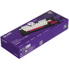 Lorgar kbp7075w, clavier de jeu (noir, disposition américaine, violet toxique logar, 75%, rvb, remplaçable à chaud, pbt double-shot, bluetooth 2.4ghz usb)