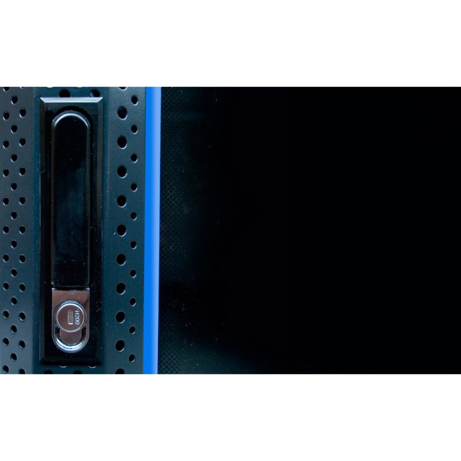 DSI 10 pouces 9 h Armoire de serveur avec porte en verre