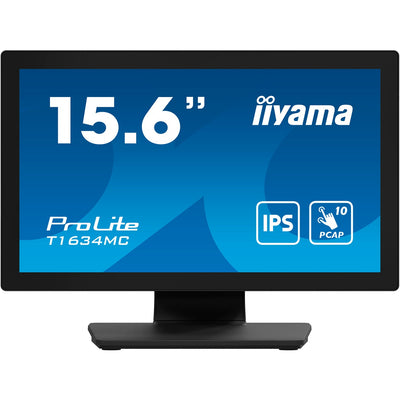 Moniteur à écran tactile Iiyama prolite t1634mc-b1s 16 (noir (mat), hdmi, displayport, vga)