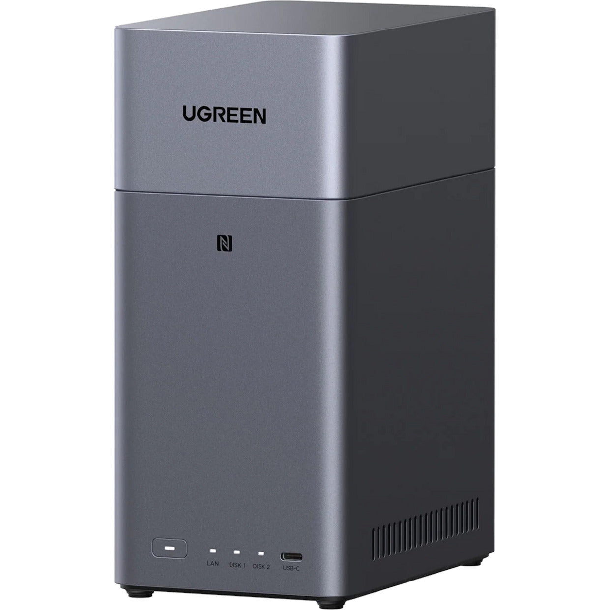 Ugreen nasync dh2300 (gris, 1GBE, HDMI, USB)