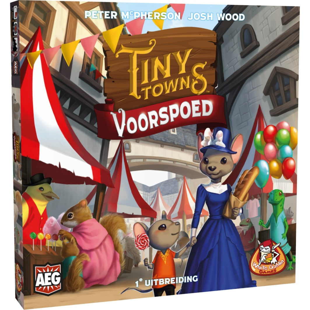 Jeux de gobelin blancs minuscules villes: prospérité (1ère expansion)
