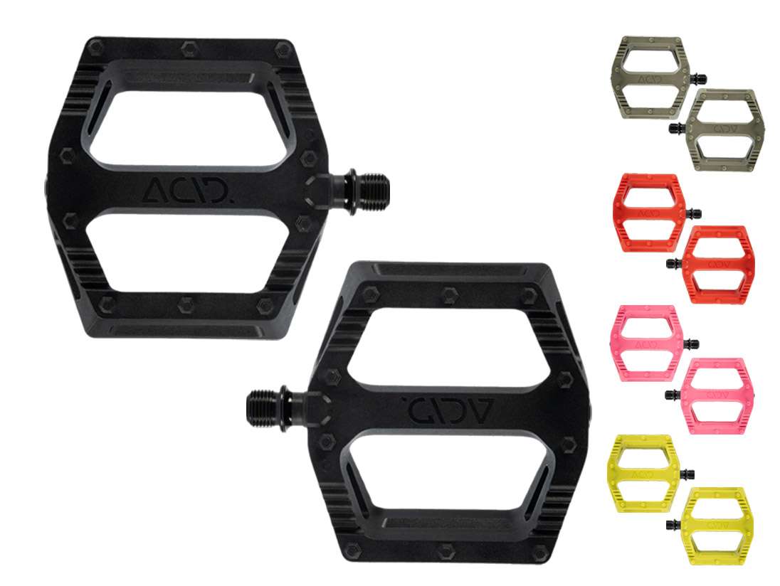Pédales plates acides c6-zp