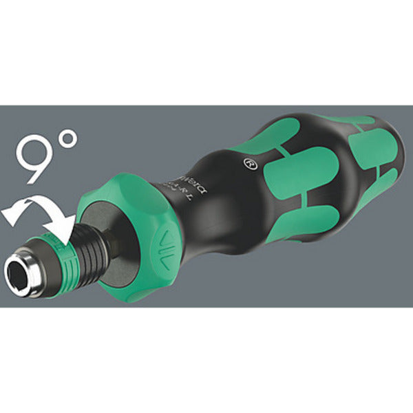 Wera 838 ra-r l porte-embouts portatif 1 4 avec fonction cliquet, tournevis