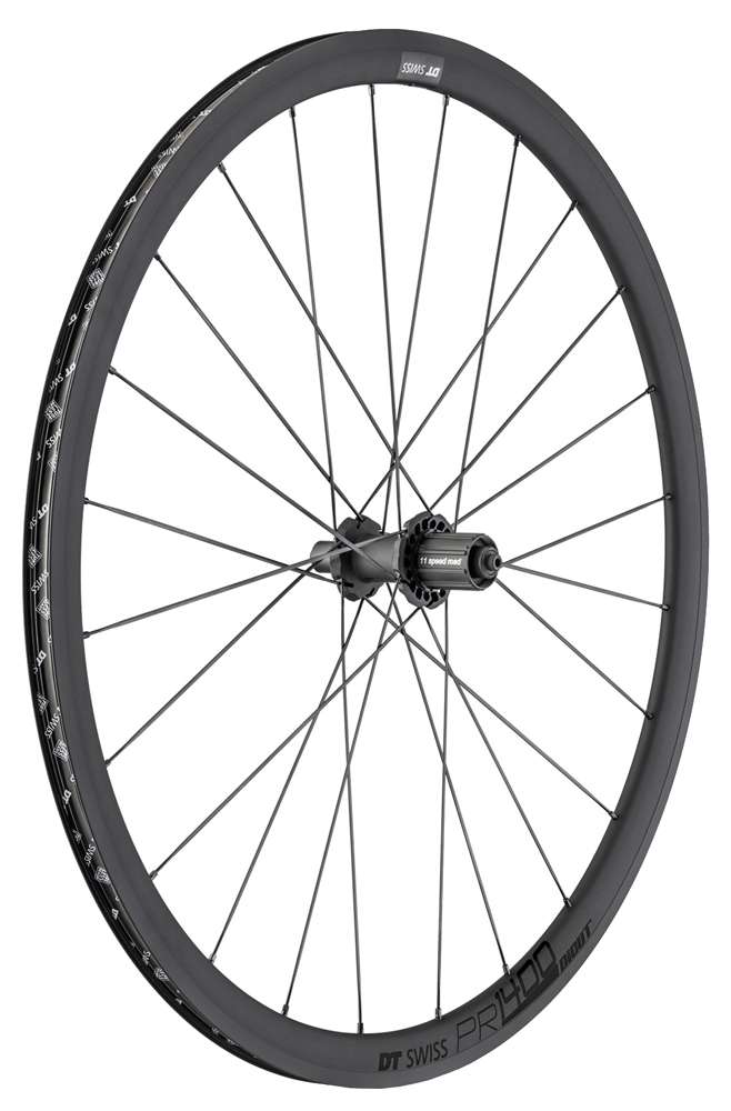 Roue arrière Dt swiss pr 1400 dicut oxic 32 mm