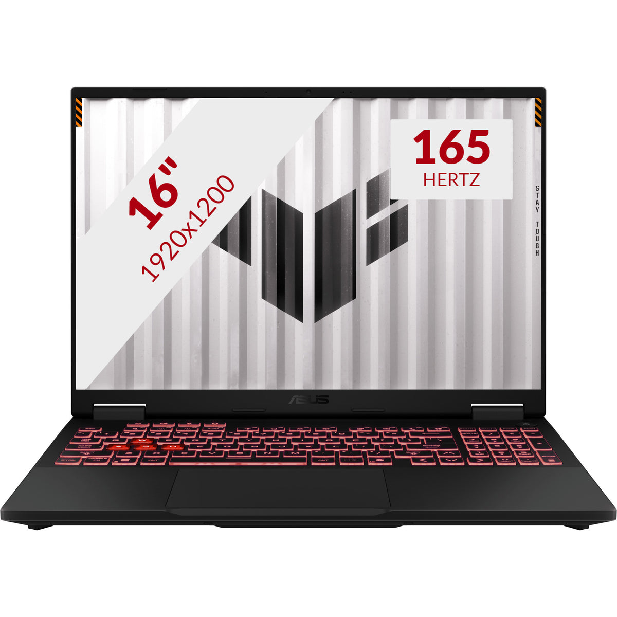 Ordinateur portable de jeu Asus tuf gaming a16 fa608um-rv231w 16 (gris noir | r7 260 | rtx 5060 | 16 go | SSD 512 go)