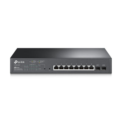 Tp-link Omada SG2210MP Jetstream Switch intelligent Gigabit 10 ports (noir, 8x PoE+, 2x Gigabit SFP)