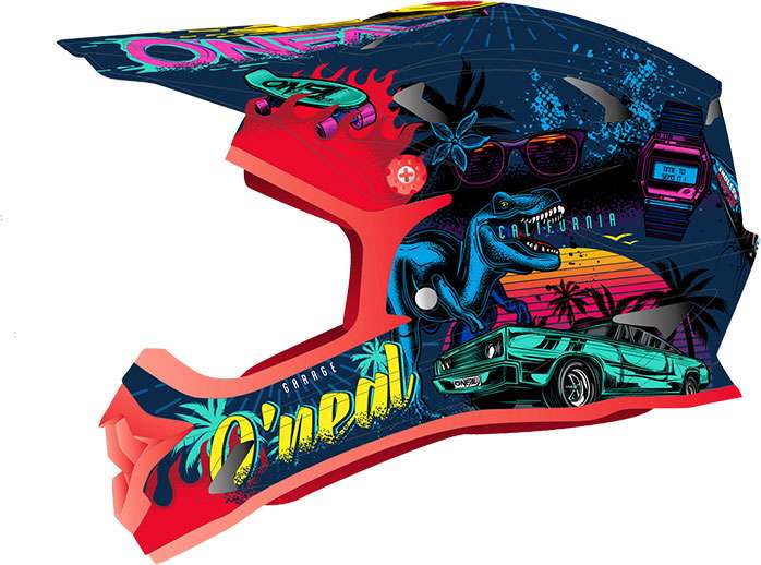 O'neal sonus Youth Rex - casque intégral enfant