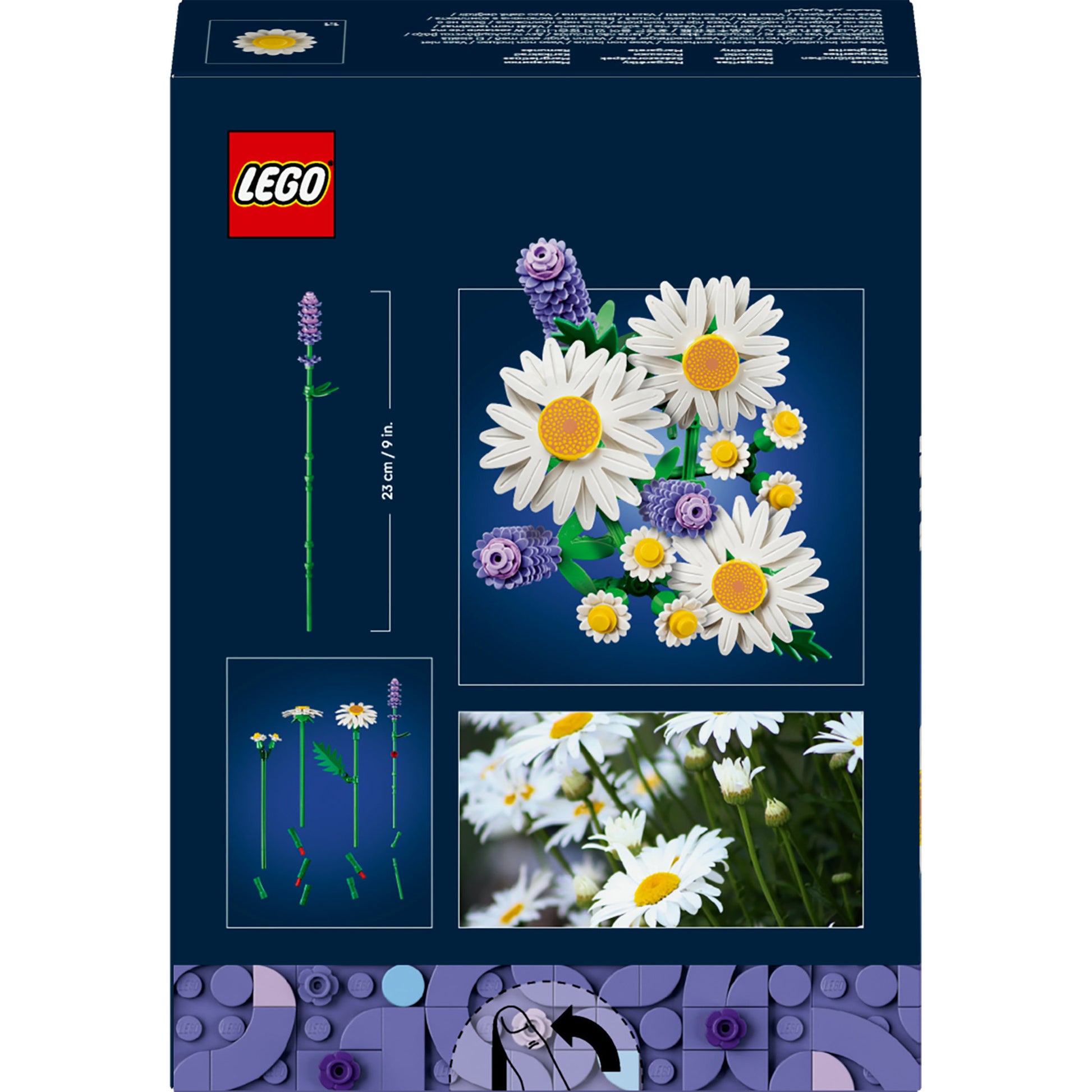Lego botaniques 11508 fleurs de marguerites