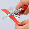 Cutter à mitre de knipex pour profils en plastique et en caoutchouc