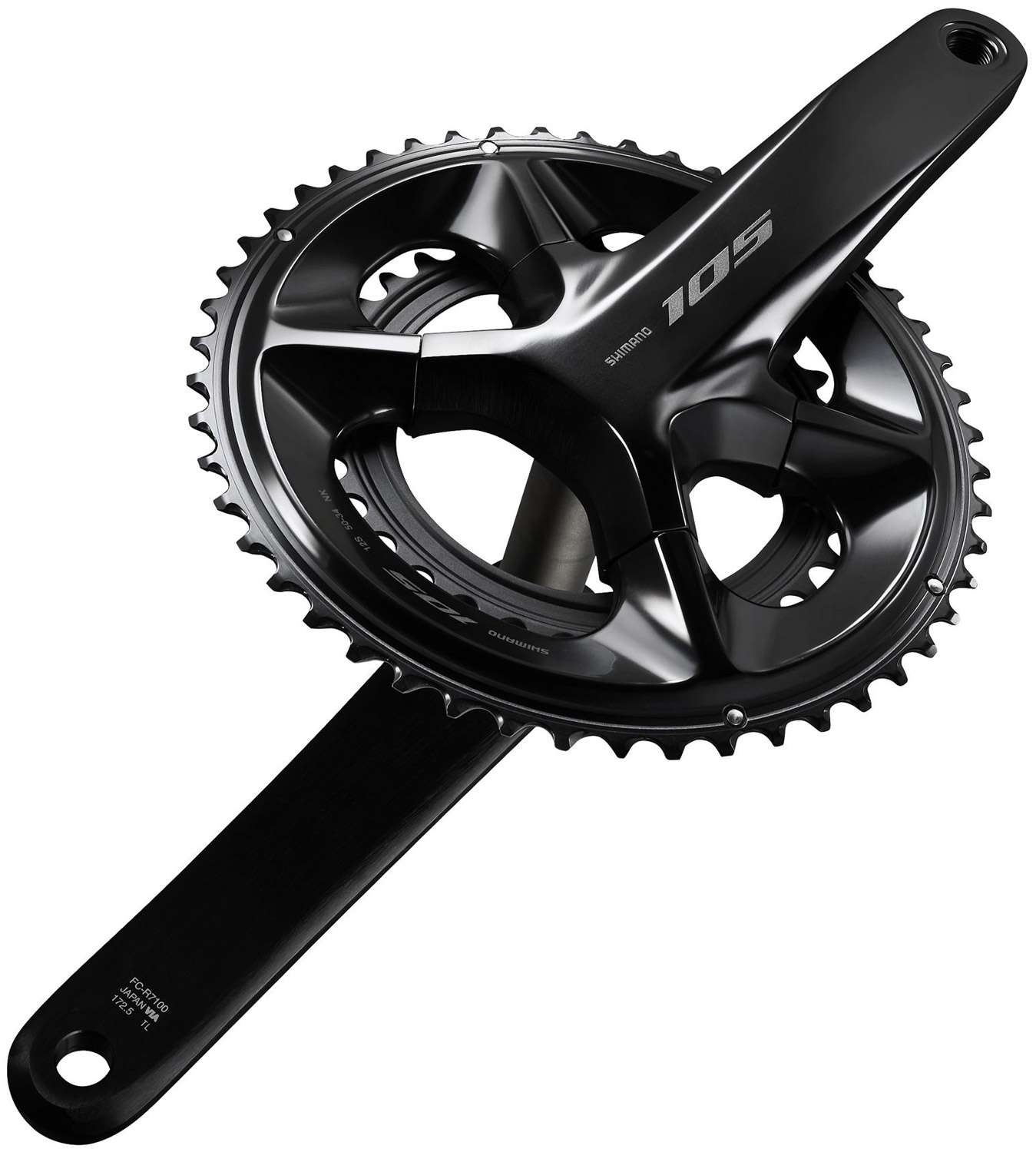 Manivelle Shimano 105 fc-r7100 12 vitesses 50 34